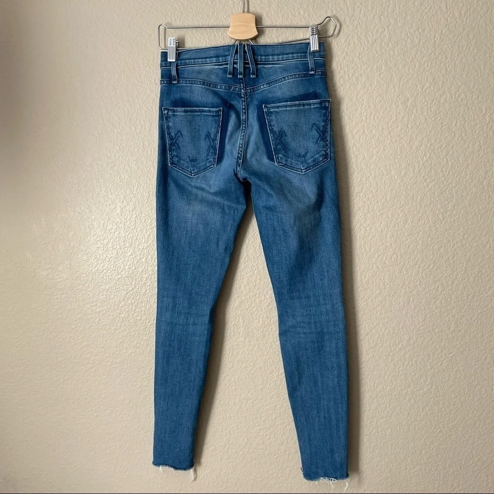 McGuire Denim Raw Hem Blue Jeans